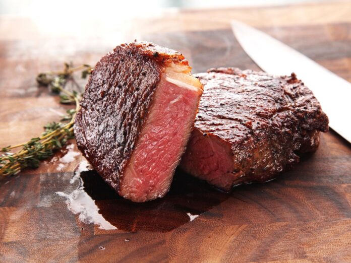 Billede af grillet steak sous vide